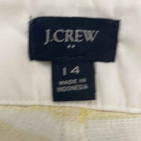 J.Crew High waisted Striped Shorts  Size 14 - Picture 8 of 10